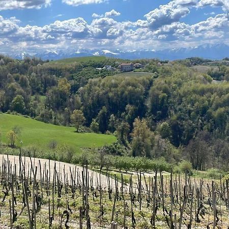 Вилла Spicchio Di Langa - Casa Indipendente Tra Le Vigne E Le Alpi Belvedere Langhe Экстерьер фото
